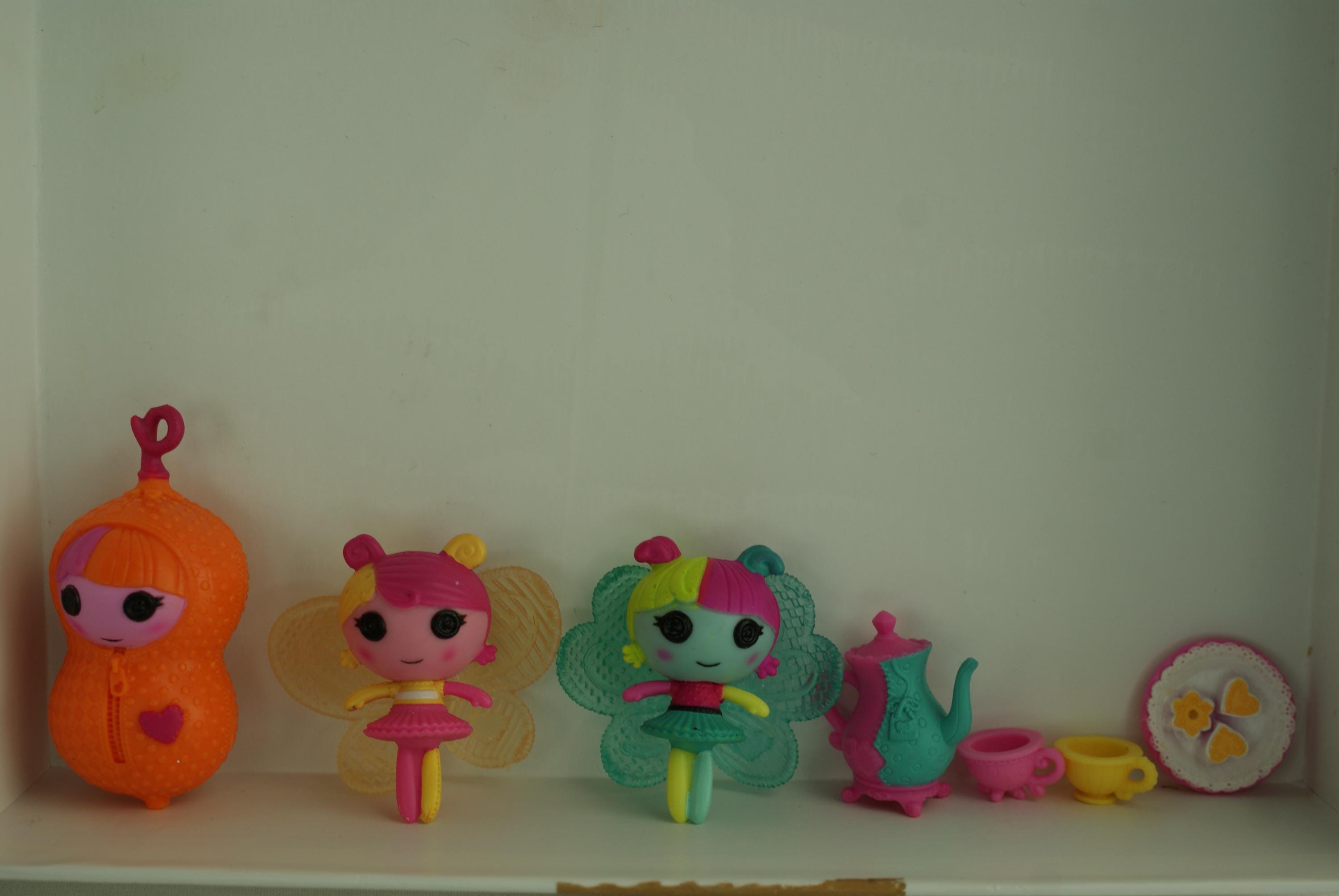 Lalaloopsy Mini Lala Oopsies 3-pack Fairy Tulip Fern Daffodil 2013