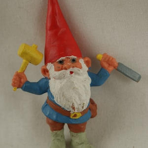 David the Gnome Rien Poortvliet David de Kabouter pvc figure sculptor artist 80s 4