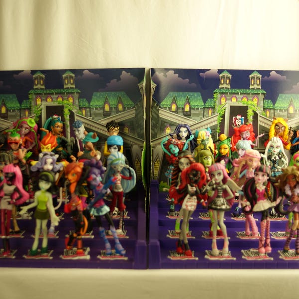 Colección Monster High set completo de 40 figuras Figura RBA Mattel 2015 #2