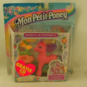 My Little Pony G2 Magic Motion Sundance Soléïa et sa Coifeusse + Gratis CD Hasbro MOC 1999