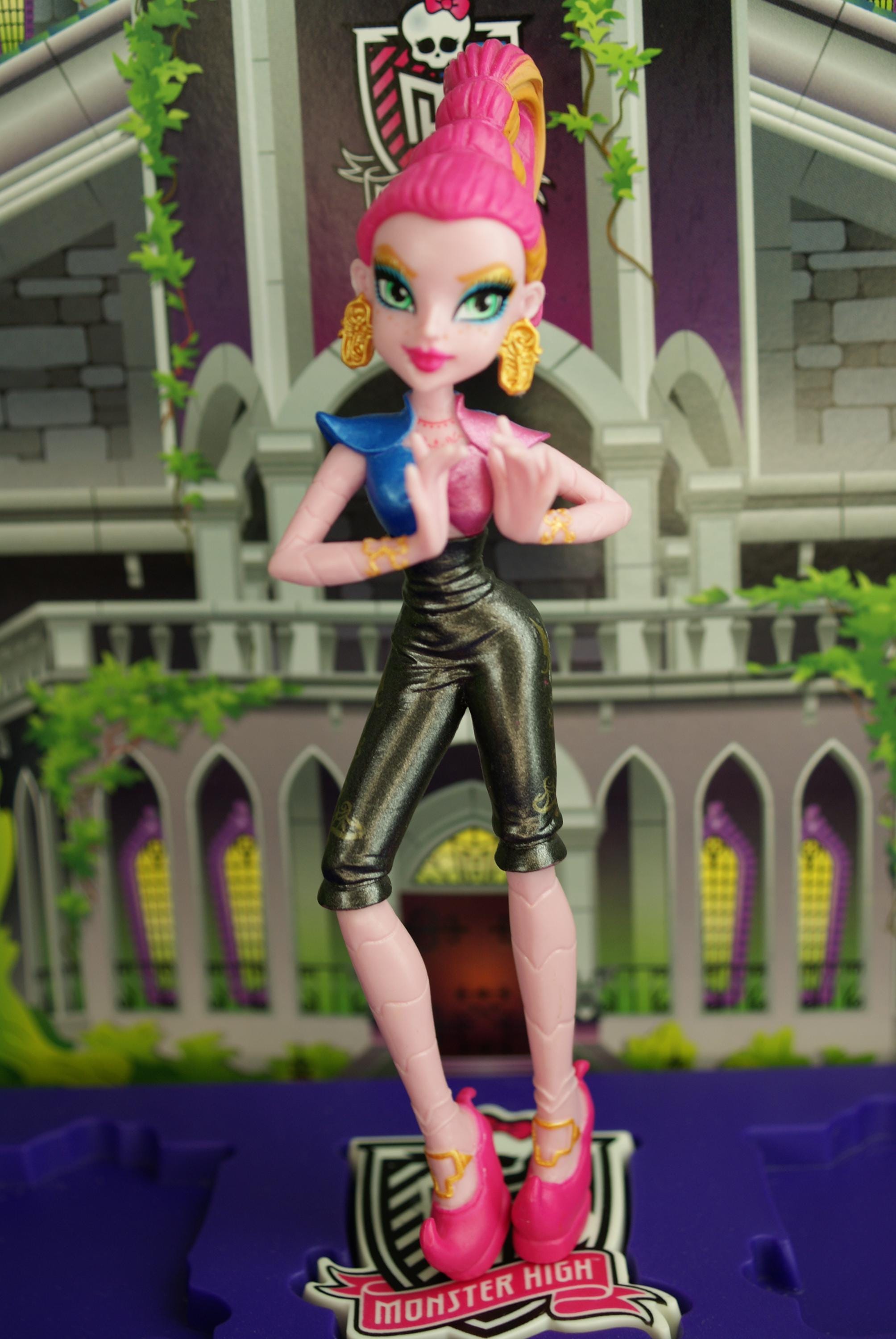 rosy monster アルガンハグティ(1枚のみ) Monster High Collection #13 Gigi Grant Figure RBA Figurine Mattel