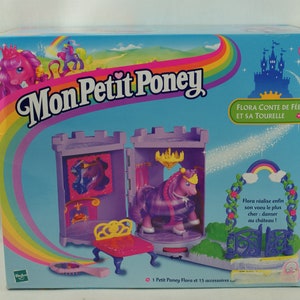 My Little Pony Royal Castle Ballroom Morning Glory Flora French box G2 Hasbro 90s