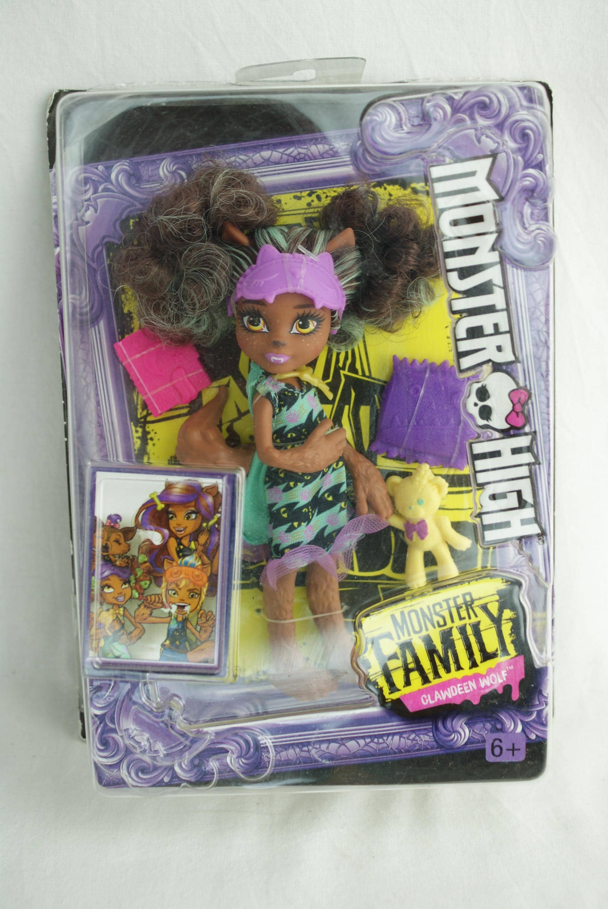 Monster High Clawdeen Family Pawla Wolf Doll Mattel MIB Boxed 2017 - Etsy