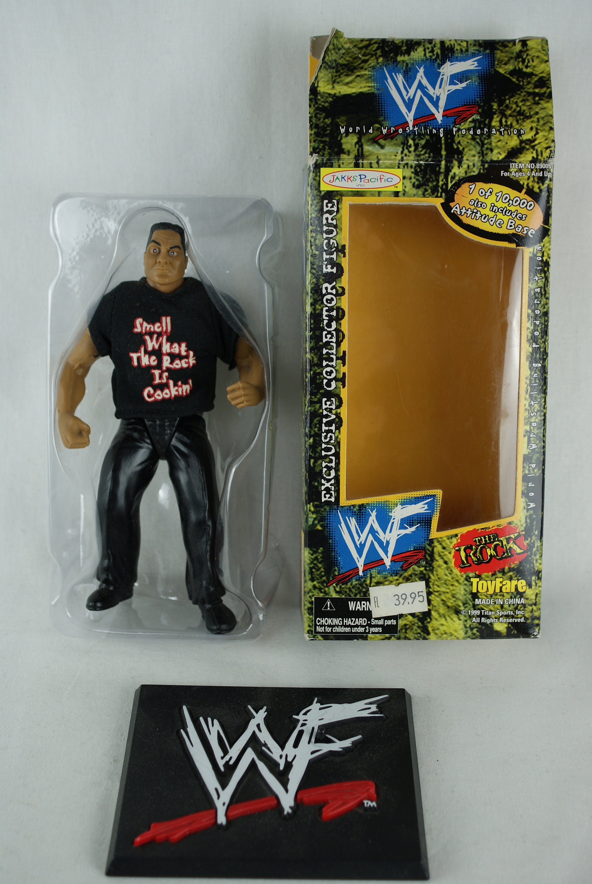 『WWF』THE ROCK フィギュア Amazon.com: Mattel WWE Ultimate Edition Action Figure
