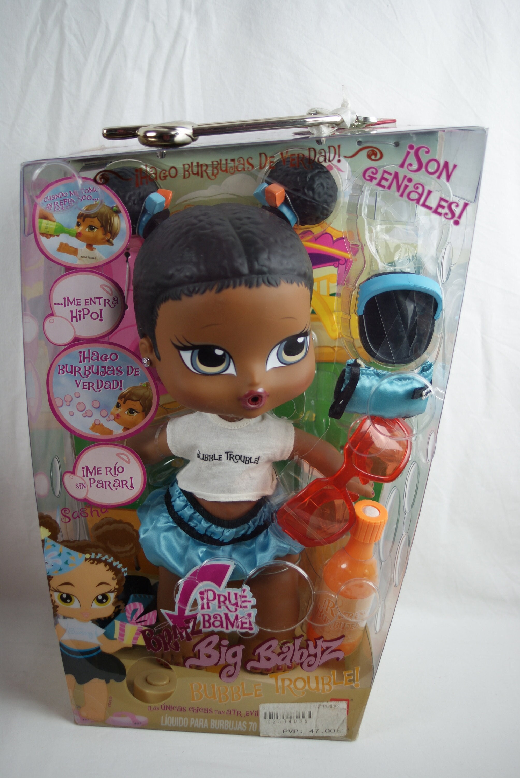 Bratz Big Babyz Bubble Trouble! Sasha 12 MGA MIB 00s 2005