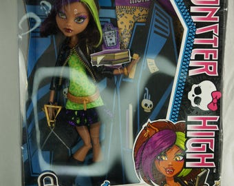 Monster High New Scaremester Clawdeen doll Mattel MIB boxed 2013
