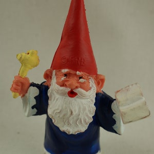 David the Gnome Rien Poortvliet David de Kabouter pvc figure Judge Klaus 80s 2