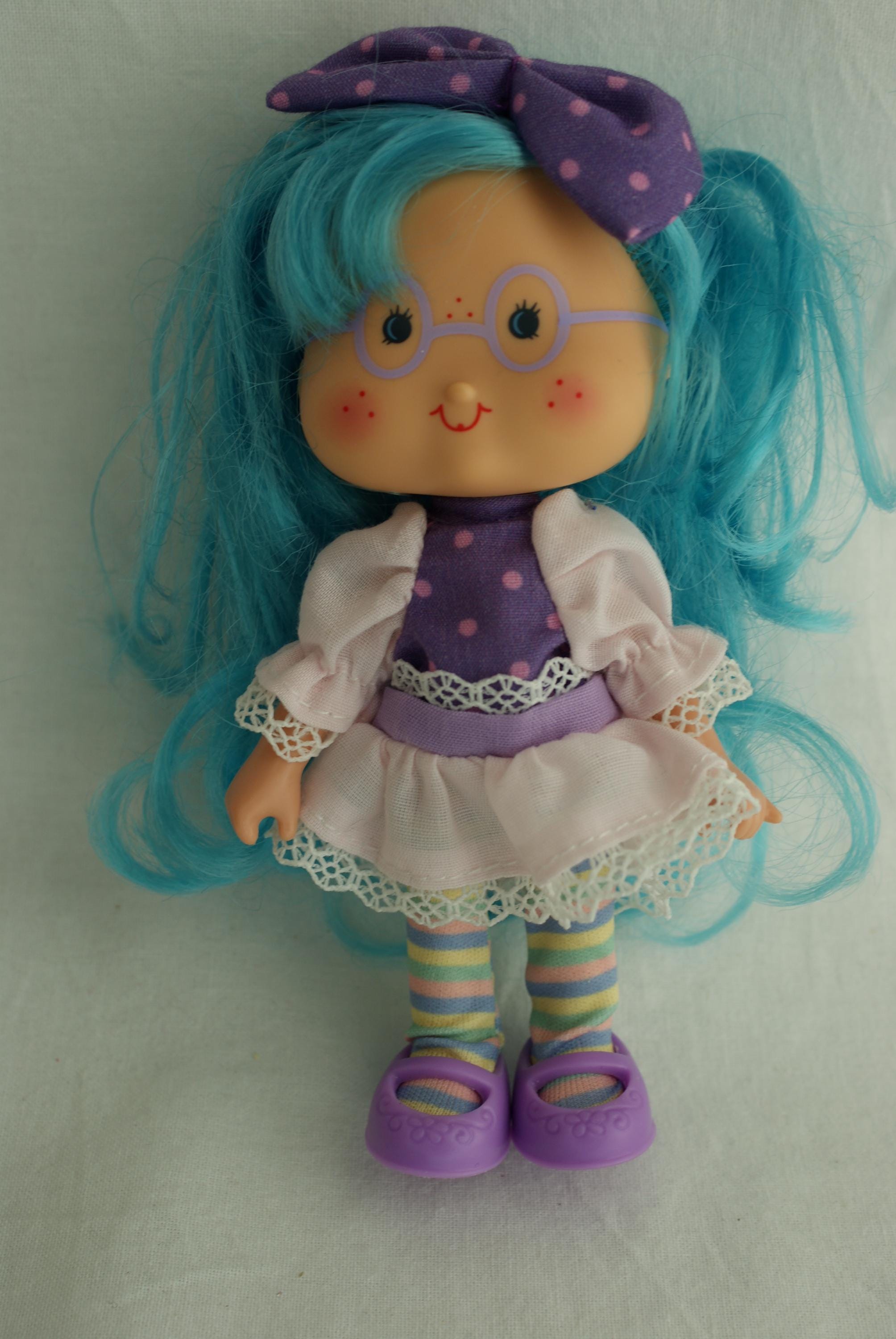 Figurine Berrykin Plum Puddin' - Charlotte Aux Fraises Kenner 1985 Vintage