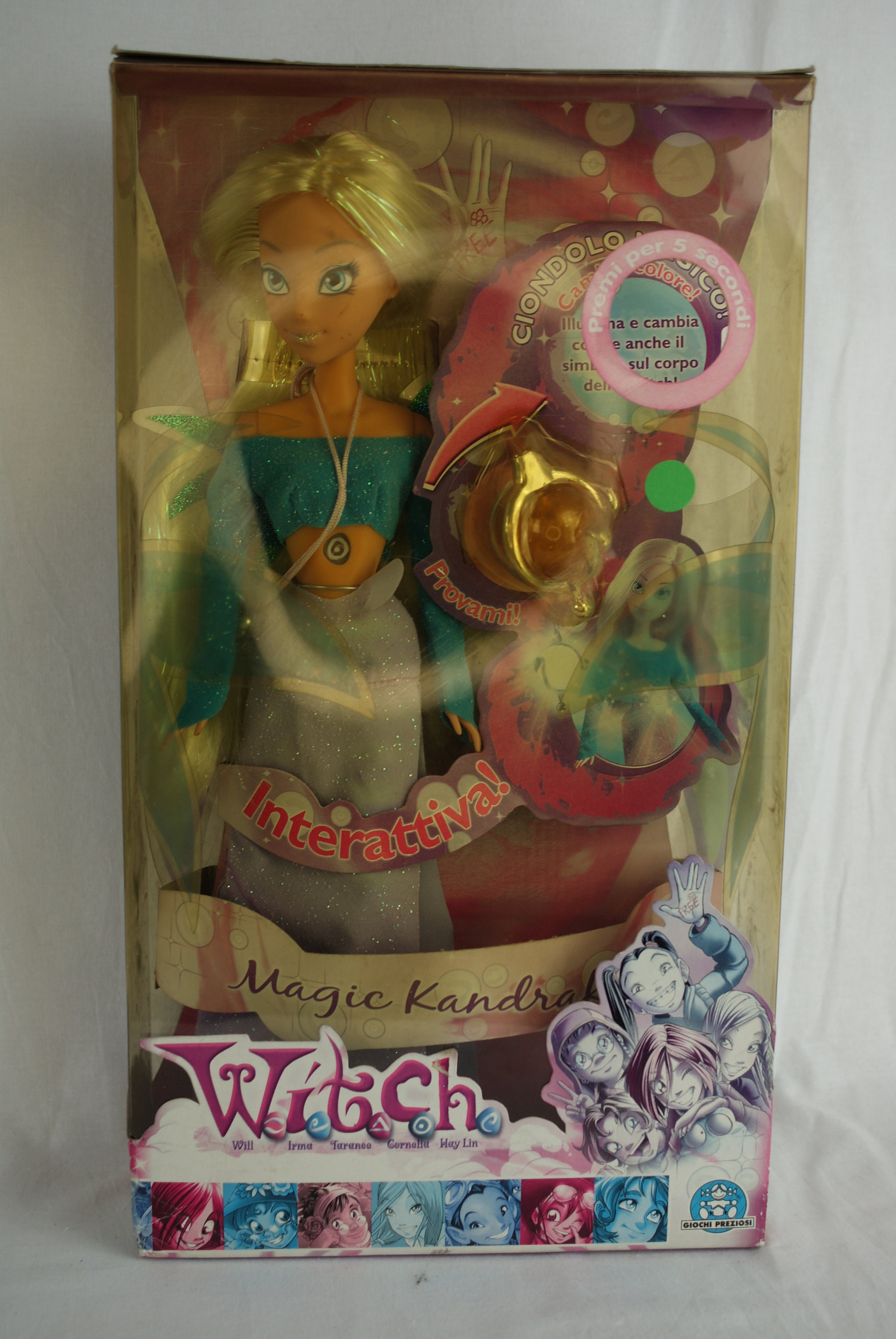 W.i.t.c.h. Heart of Kandrakar Cornelia doll Disney witch