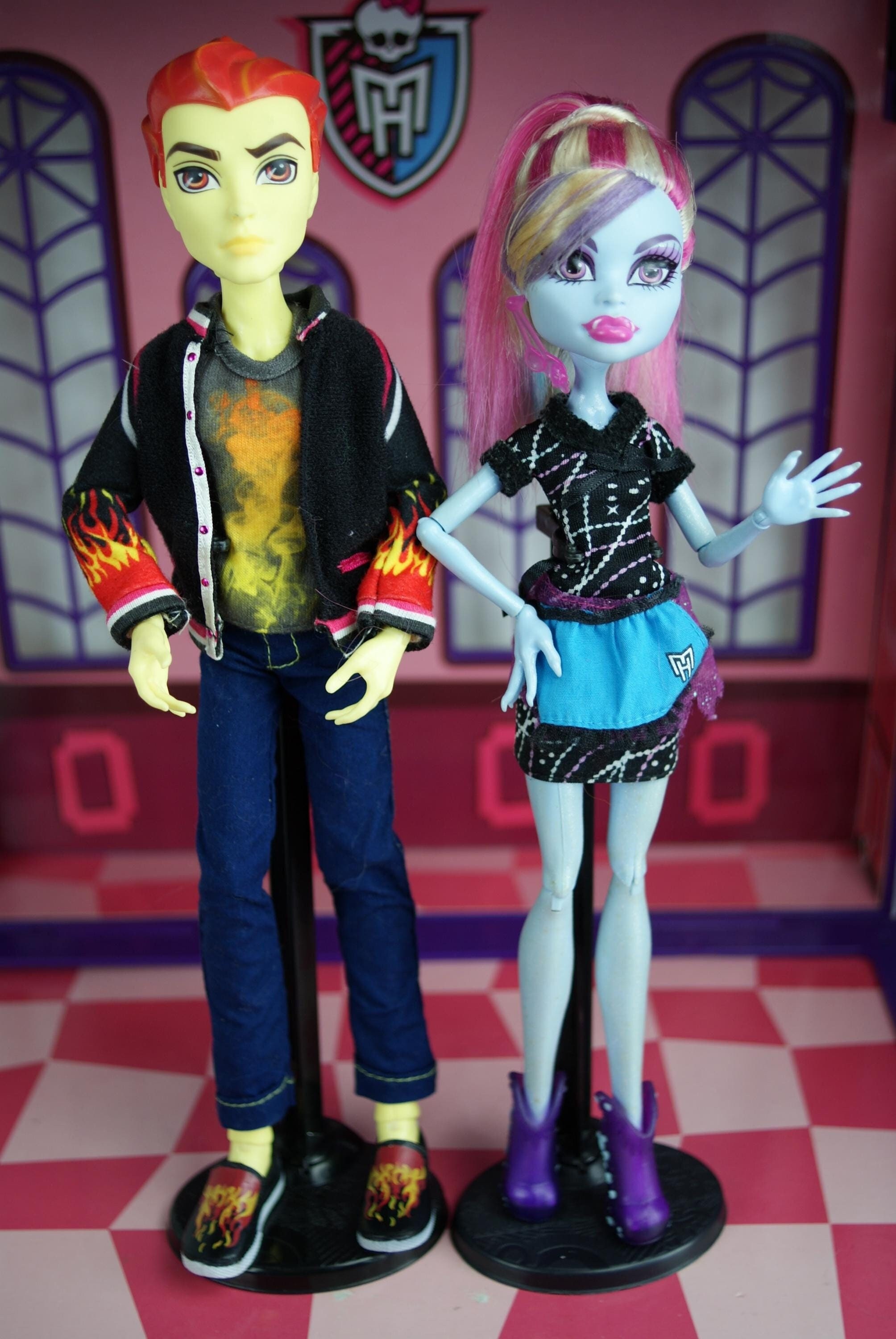 Monster high heath burns doll on sale
