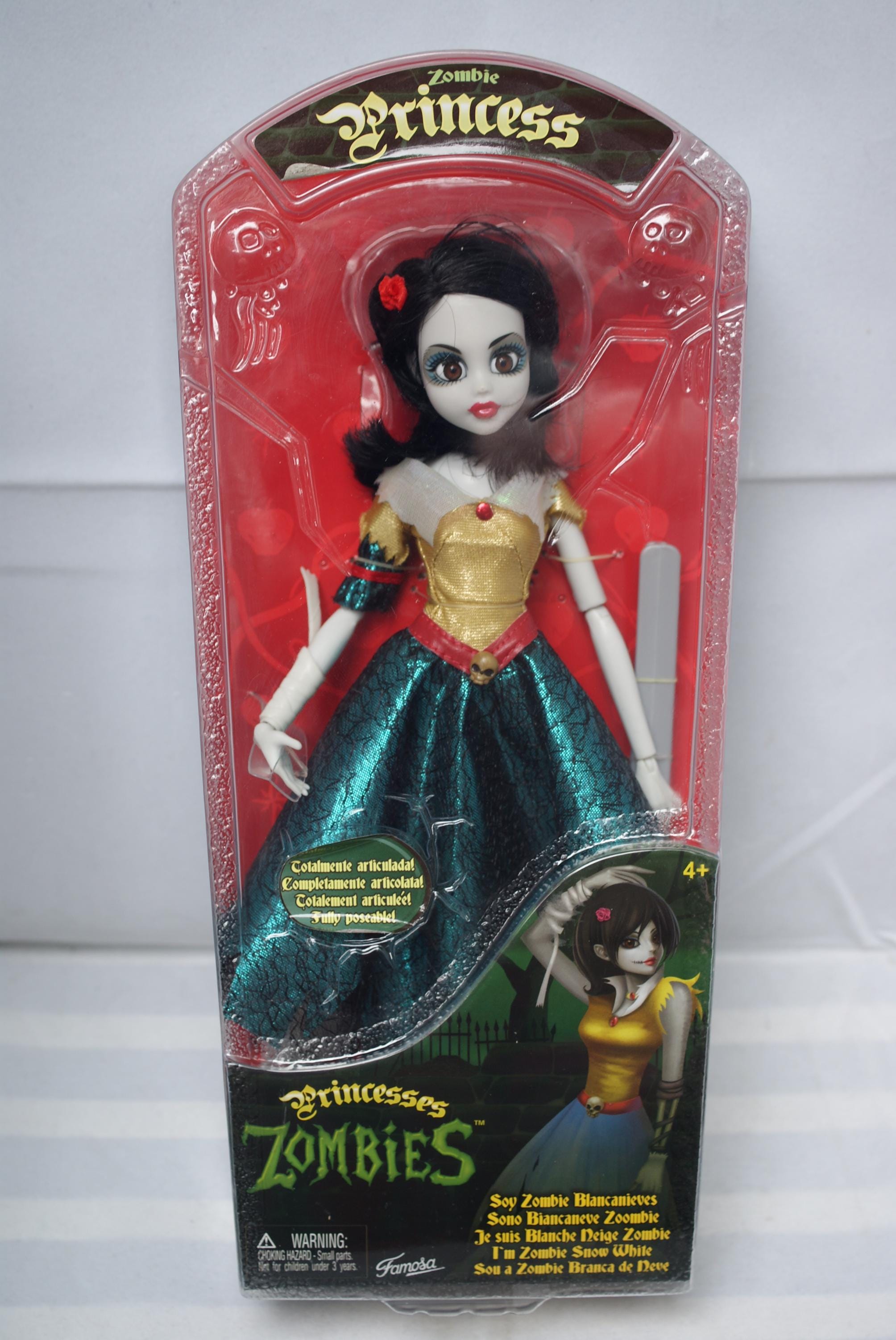 Zombie Princess Snow White Doll Famosa MIB 10s - Etsy