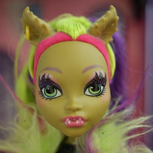 Monster High Freaky Fusions Clawvenus Clawdeen Wolf Venus McFlytrap doll Mattel 2014 #2