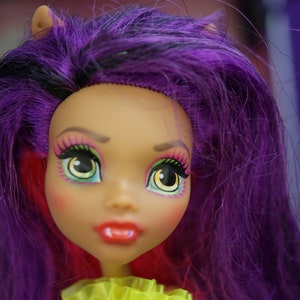 Monster High Electrified  Montrous Hair Ghouls Clawdeen Wolf doll Mattel 2016 #1