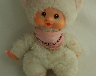 モンチッチ 友達 白猫 ミンカ ぬいぐるみ セキグチ 80年代 - Etsy 日本