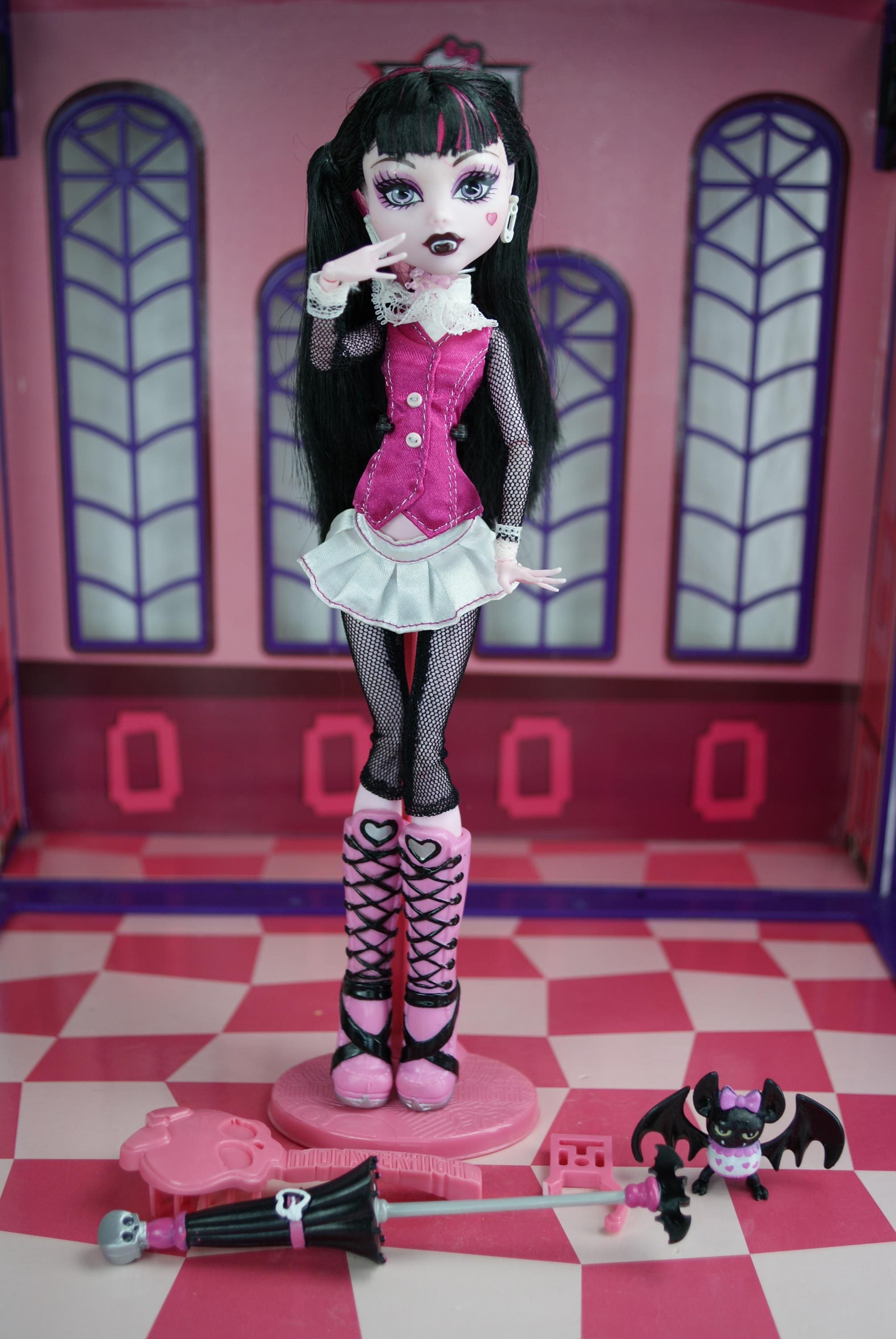 Monster High Draculaura first wave 1 Basic Original doll Mattel 2009/ 2012 #2