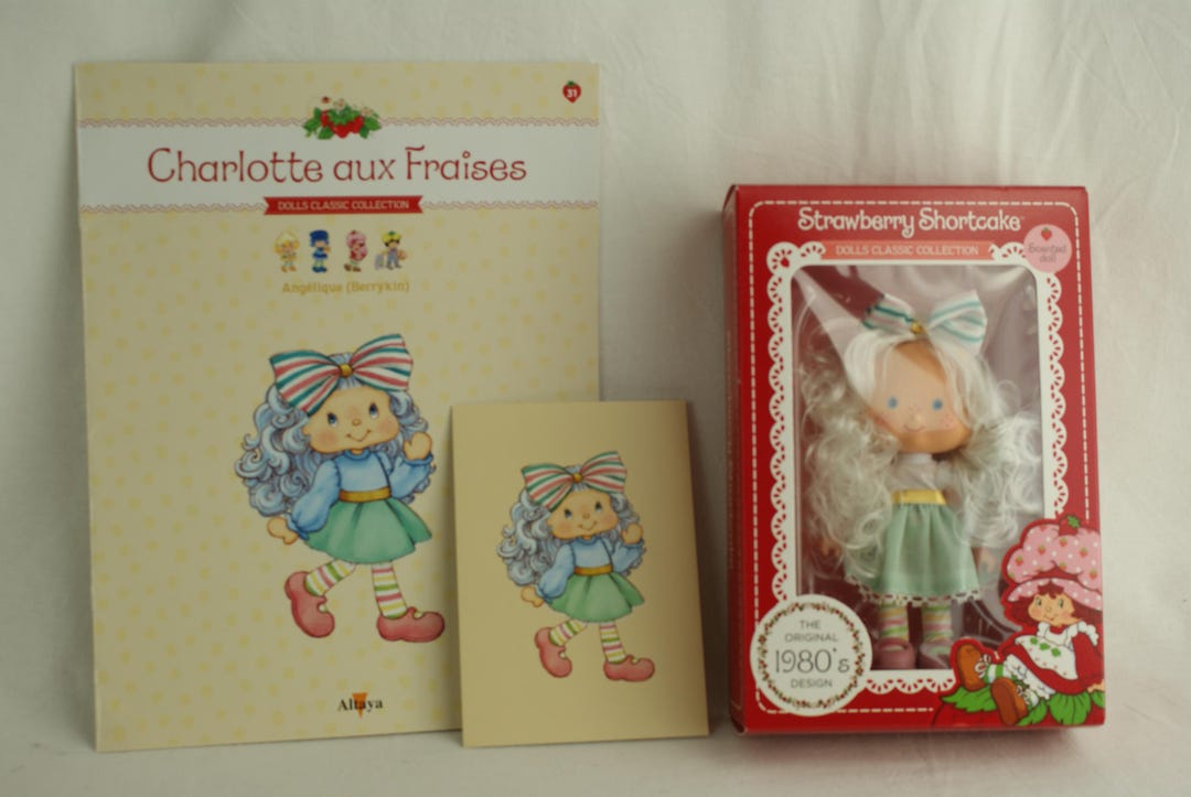 Figurine Kenner 1985 - Charlotte Aux Fraises (Strawberry Shortcake) Berrykin - Excellent état