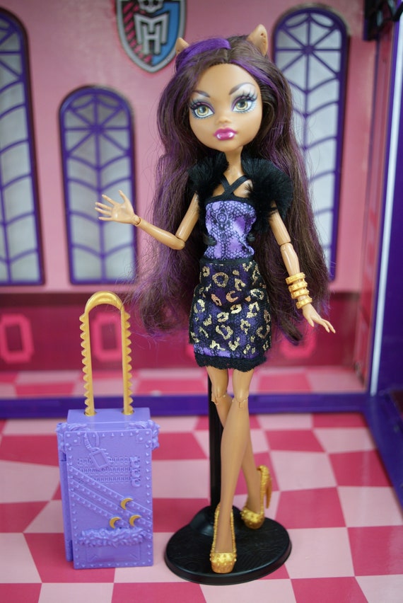 Poupée Monster High Abbey Bominable Scaris Mattel bleu - Poupées