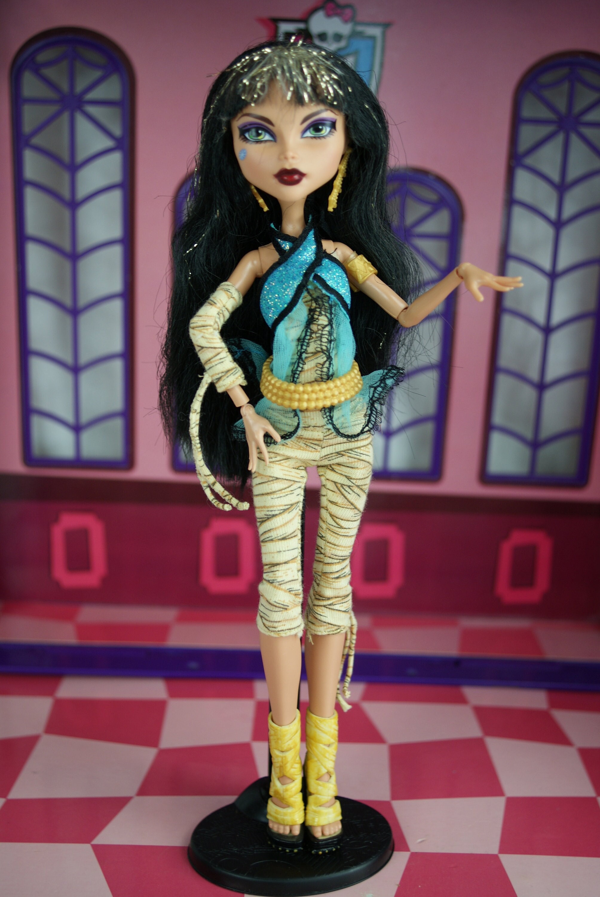 Monster High Wave 1 Basic Cleo de Nile Puppe 2010 #20