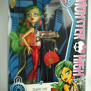 Monster High New Scaremester Jinafire Long doll Mattel MIB boxed 2013