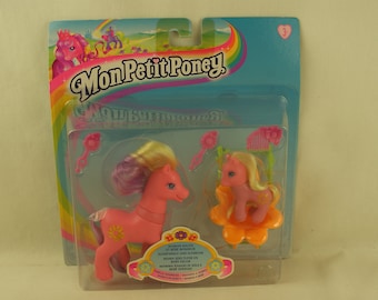 My Little Pony G2 Magic Motion Family Sunsparkle and Baby Sunbeam Maman Soleïa et Bébé Bonheur Hasbro MOC 2000