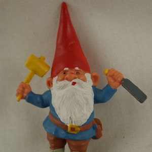 David the Gnome Rien Poortvliet David de Kabouter pvc figure sculptor artist 80s 3