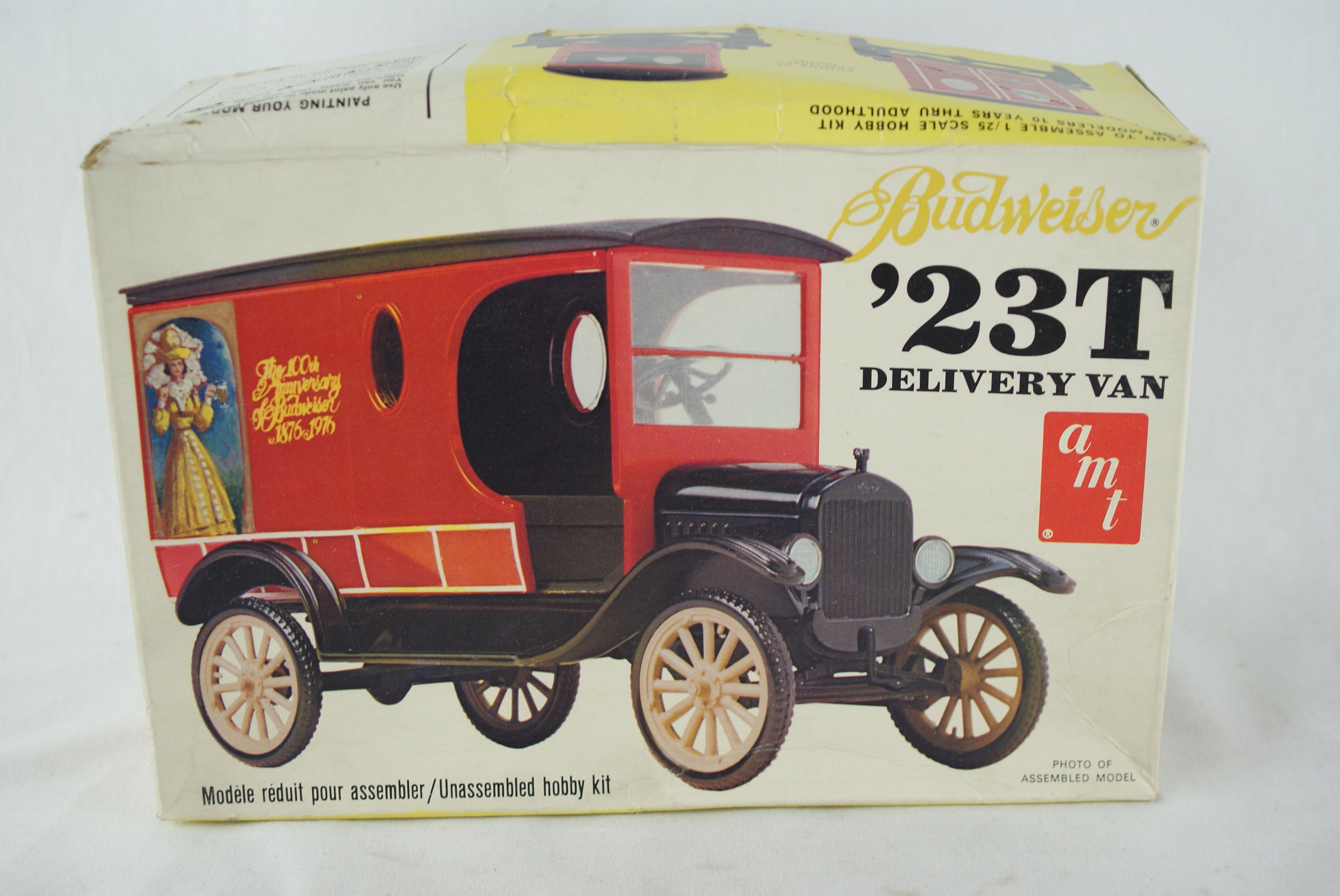 Budweiser '23T Delivery Van AMT Hobby Model Kit 