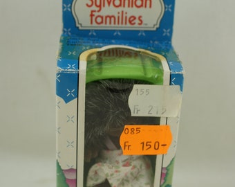 Sylvanian Families Tomy Bramble Hedgehog meisje Abigail dochter MIB jaren 80