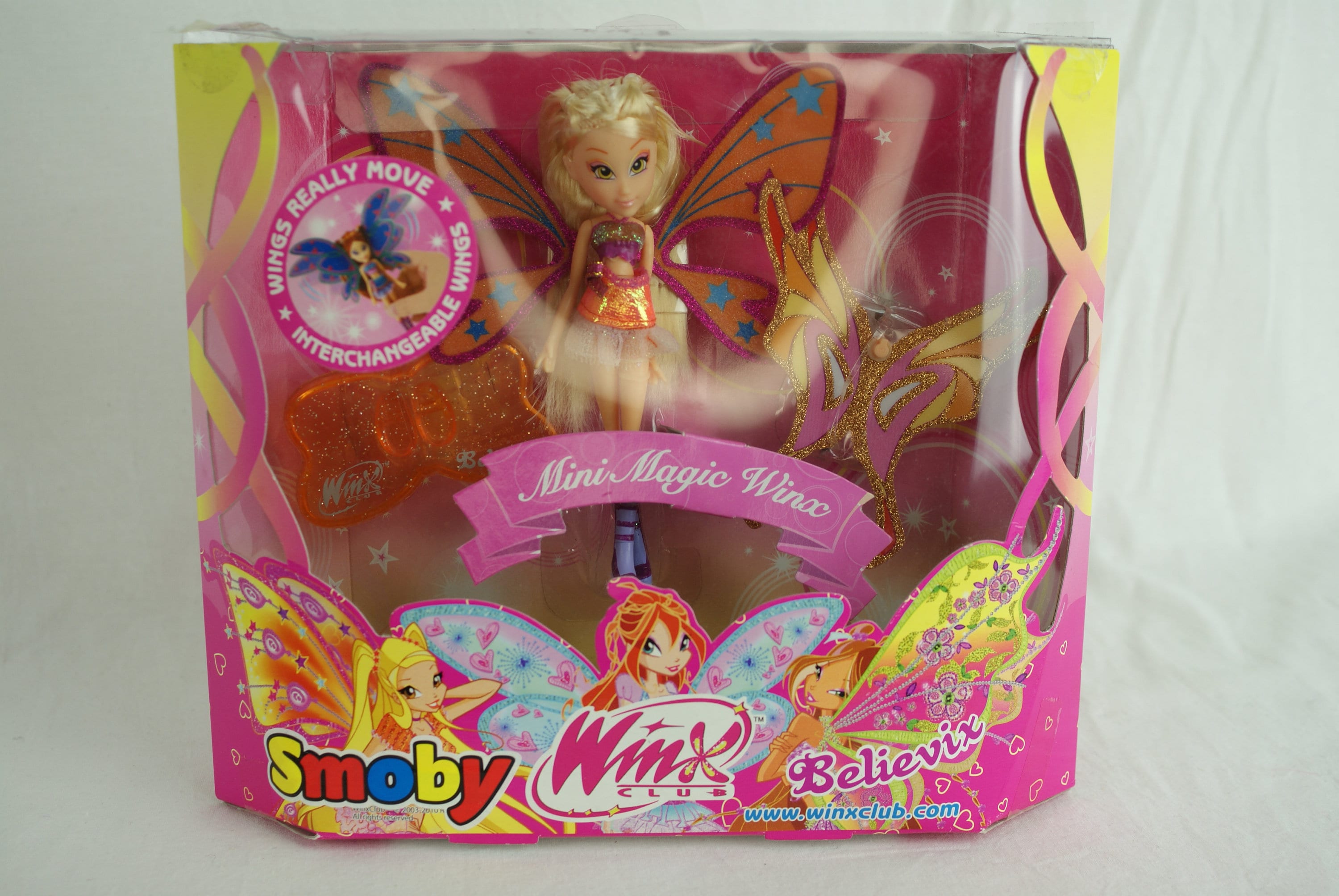 Winx Club Mini Magic Beleivix Speedix Doll Smoby Witty Toys Boxed