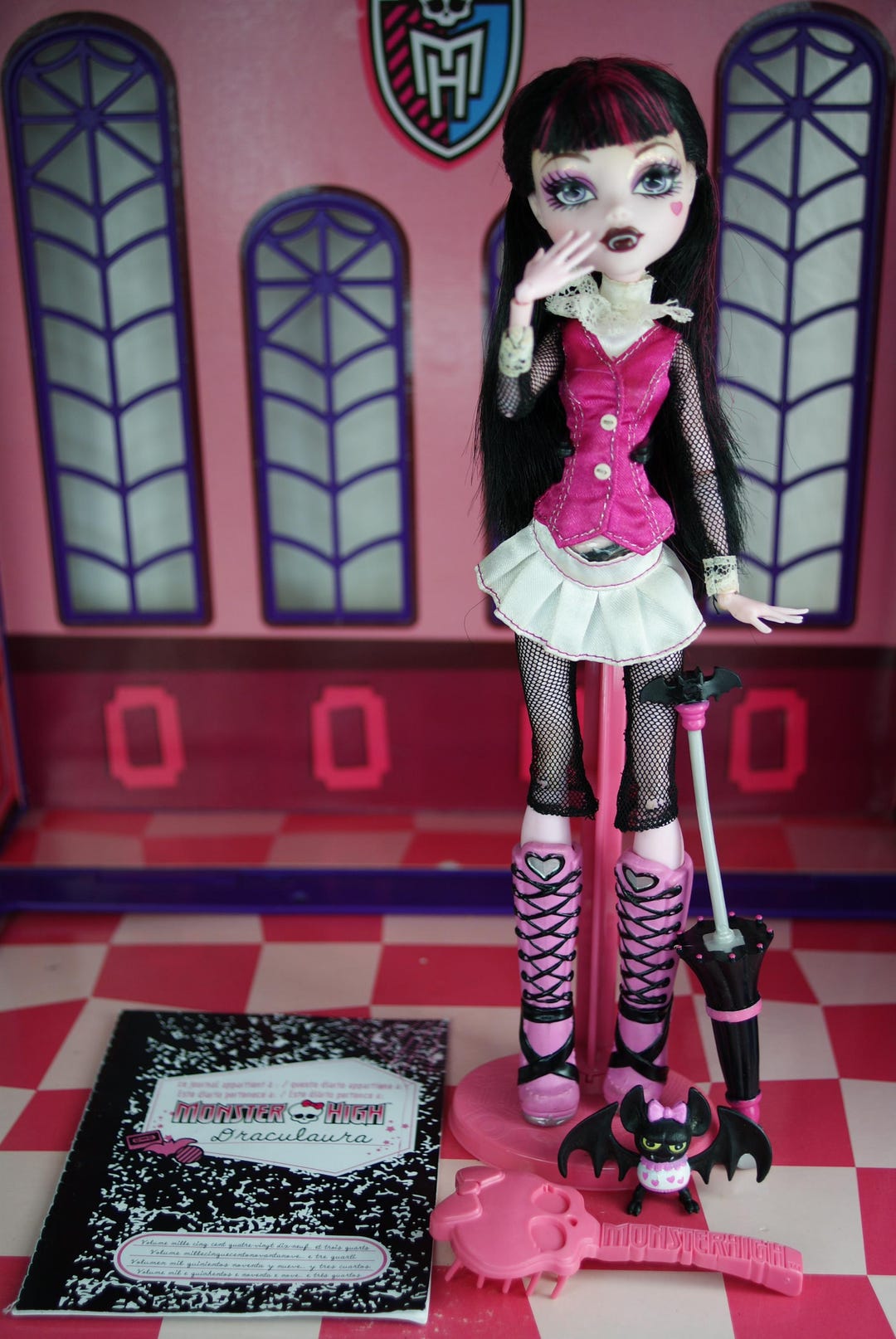 Monster High Draculaura First Wave 1 Doll Elastic Joints Mattel 2010 #2 ...