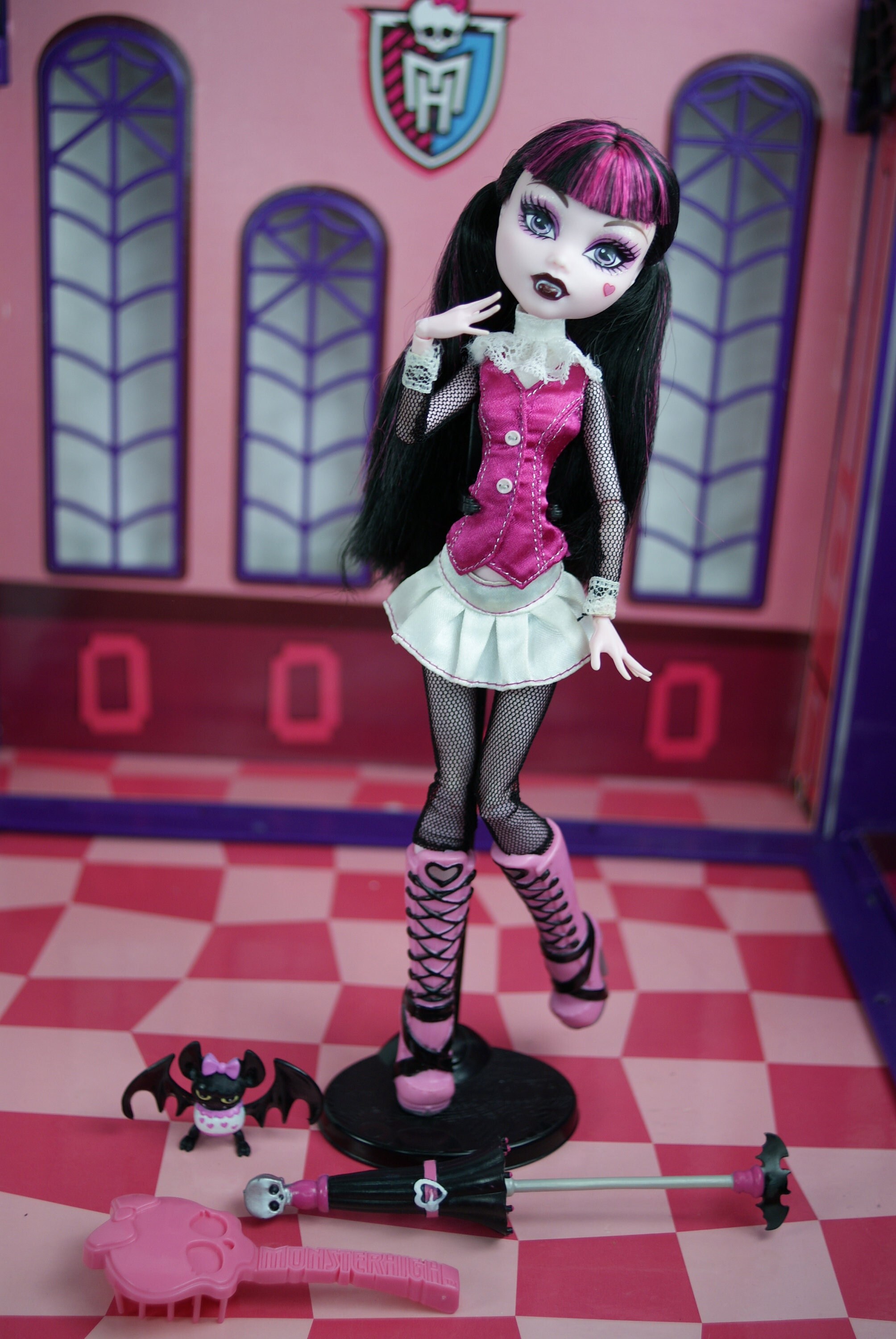 Monster High Draculaura Wave Original Mattel 2009