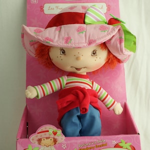 Strawberry Shortcake Charlotte aux Fraises Soft Friend stuffed doll plush Bandai 00s boxed 2
