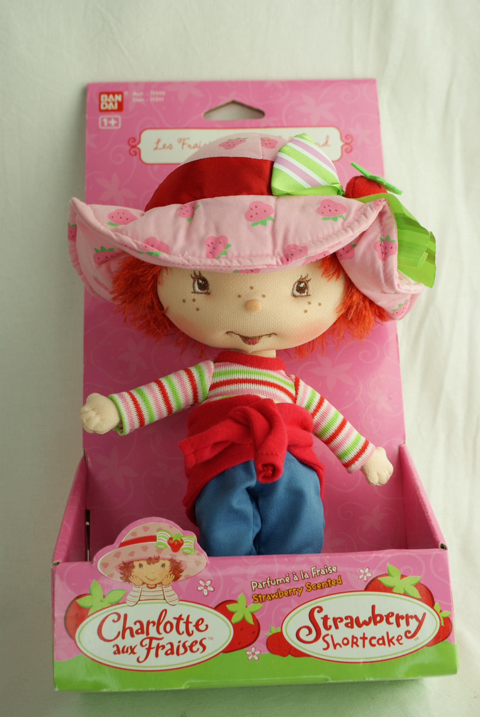 Strawberry Shortcake Charlotte Aux Fraises Soft Friend Stuffed
