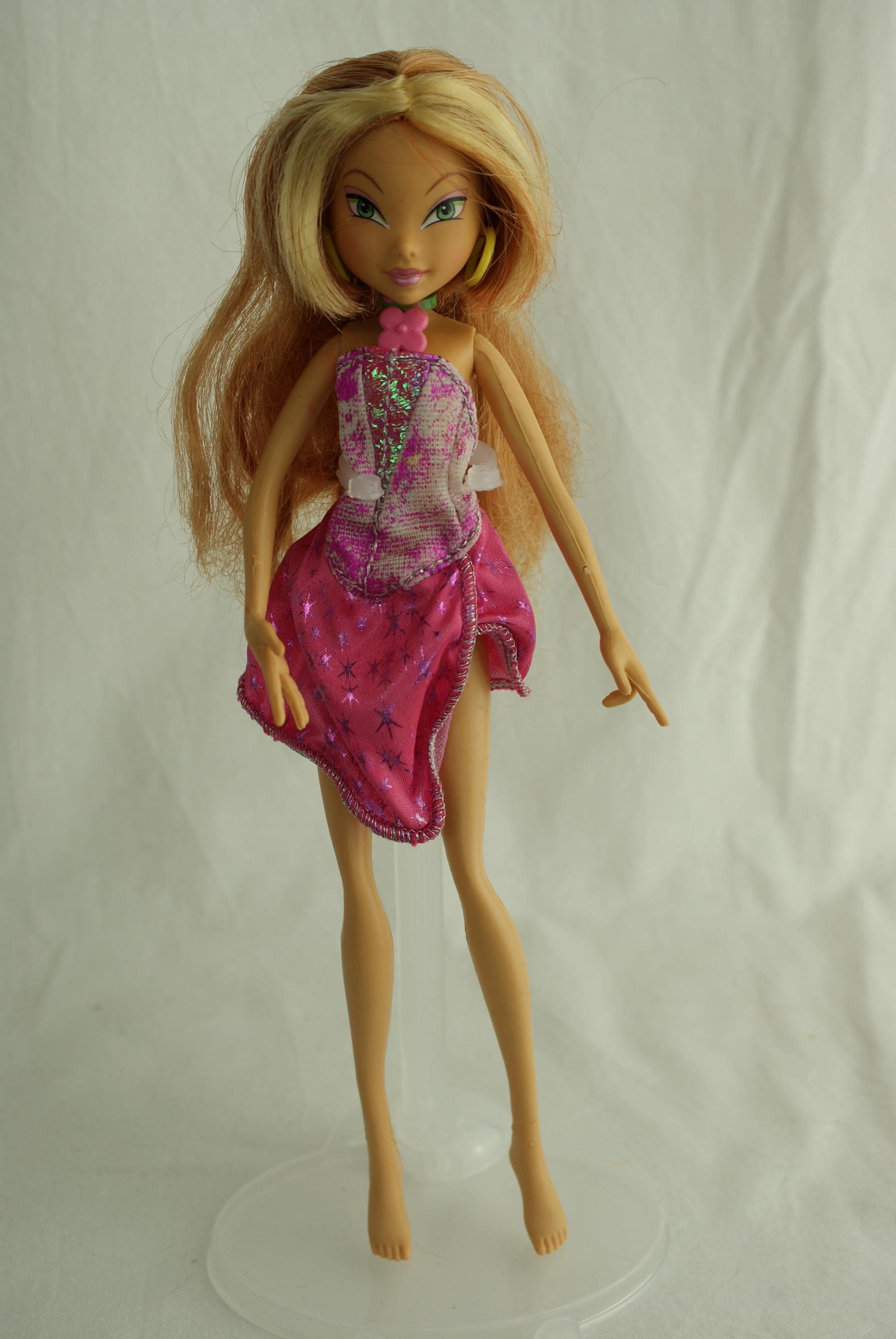 Lot De 3 Poupées Winx Mattel Enchantix - Flora, Bloom, Leila