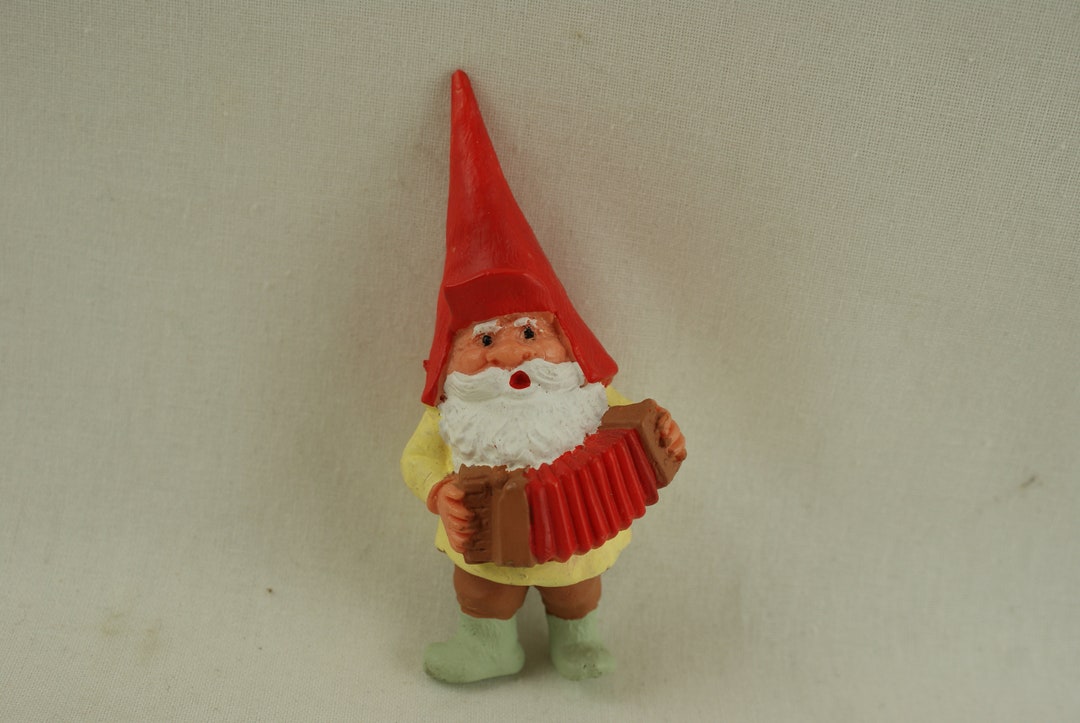 David the Gnome Rien Poortvliet David De Kabouter Pvc Figure Accordeon
