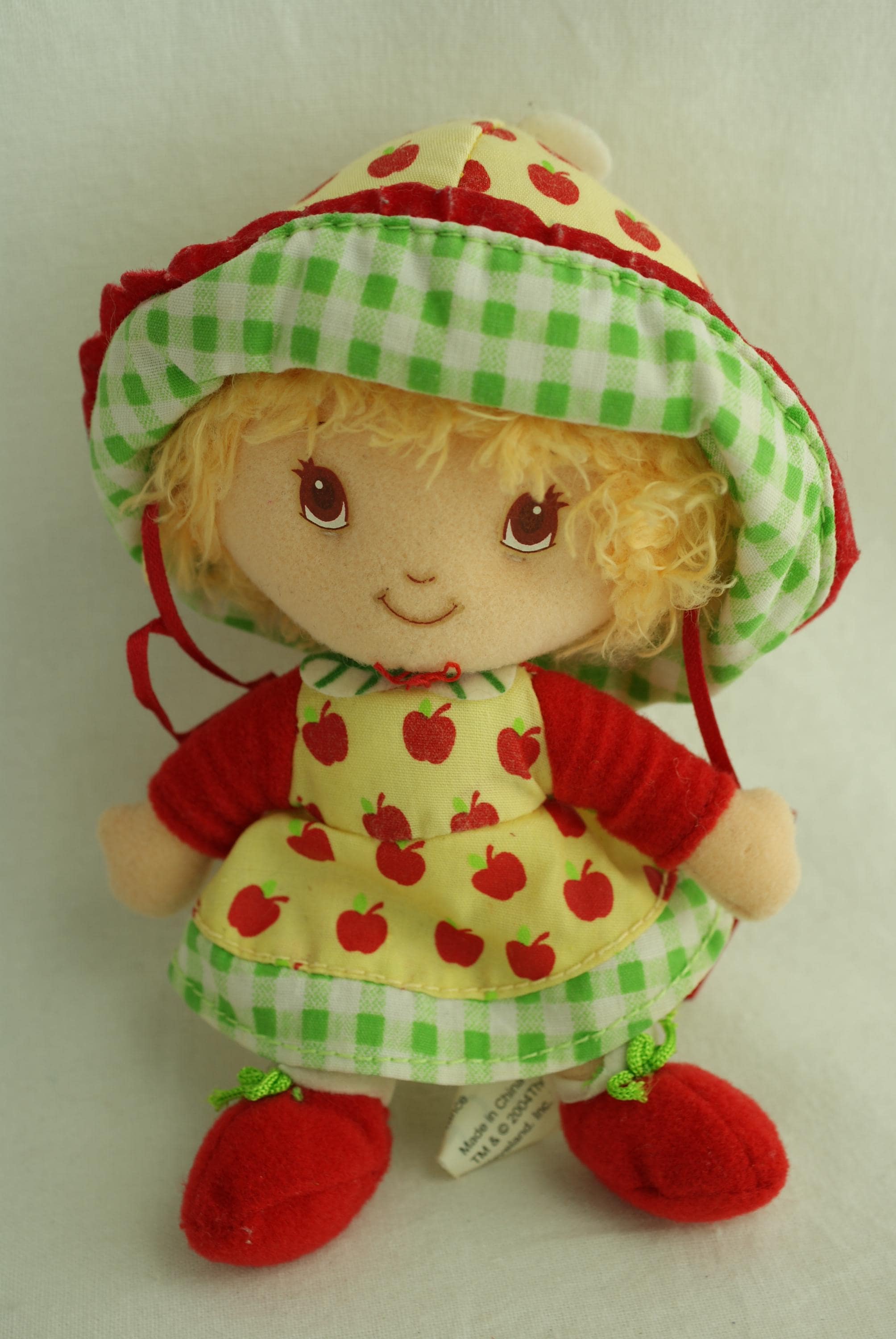 【465-467】ANK doll ぷりん Strawberry Shortcake Apple Dumplin' Berry Soft Plush Rag Small