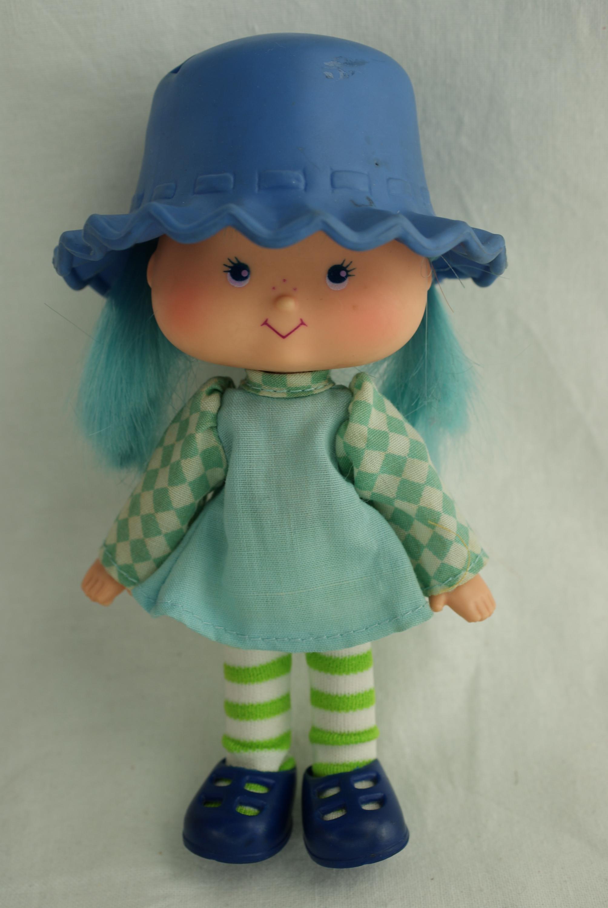 Lot De 4 Broderies Crewel Encadrées - Vintage 1981 - Thème Fraisinette (Strawberry Shortcake)