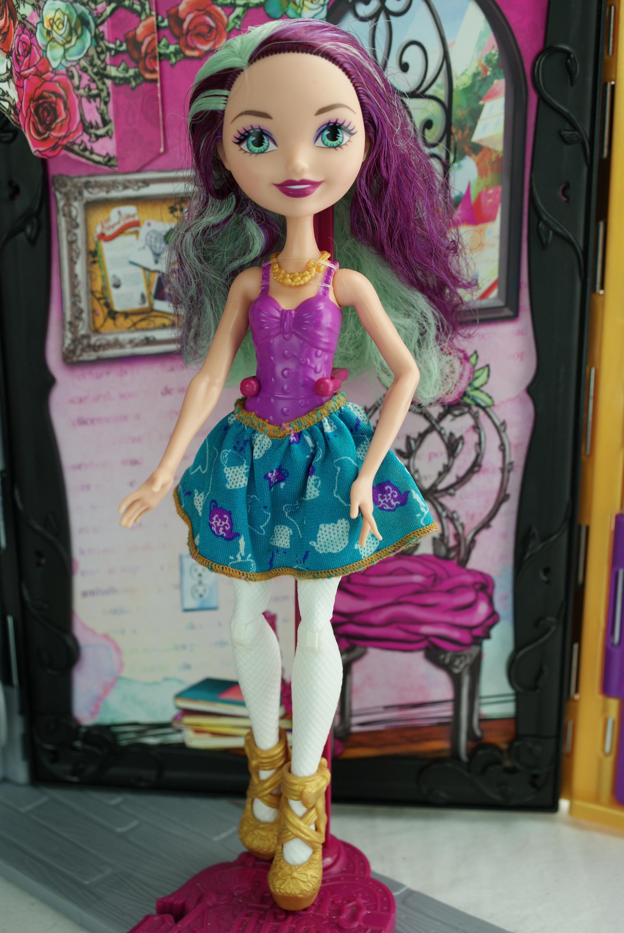 Ever After High Basic Budget Madeline Hatter Doll Mattel 2016 #3