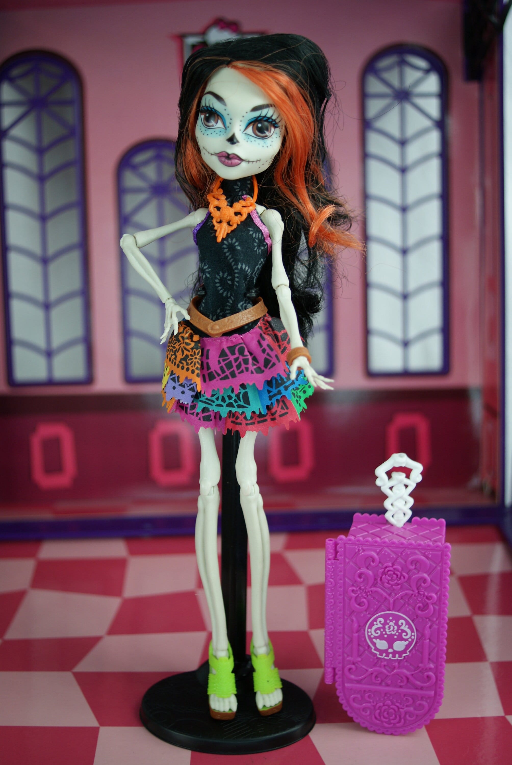 Boneca Monster High Mattel Skelita Calaveras