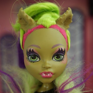 Monster High Freaky Fusions Clawvenus Clawdeen Wolf Venus McFlytrap doll Mattel 2014 #1