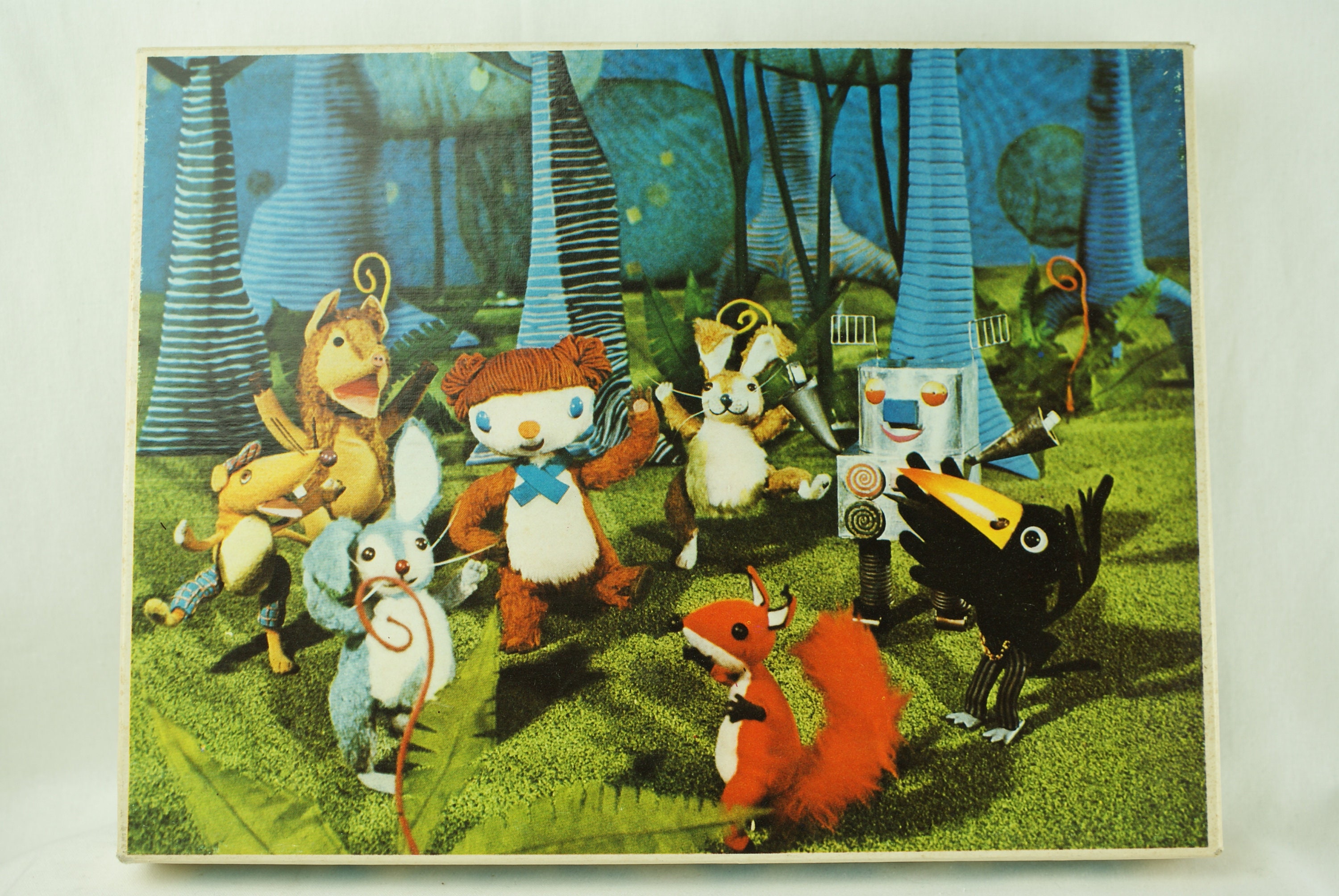 Puzzle jigsaw Beertje Colargol vintage 63 pieces | Etsy