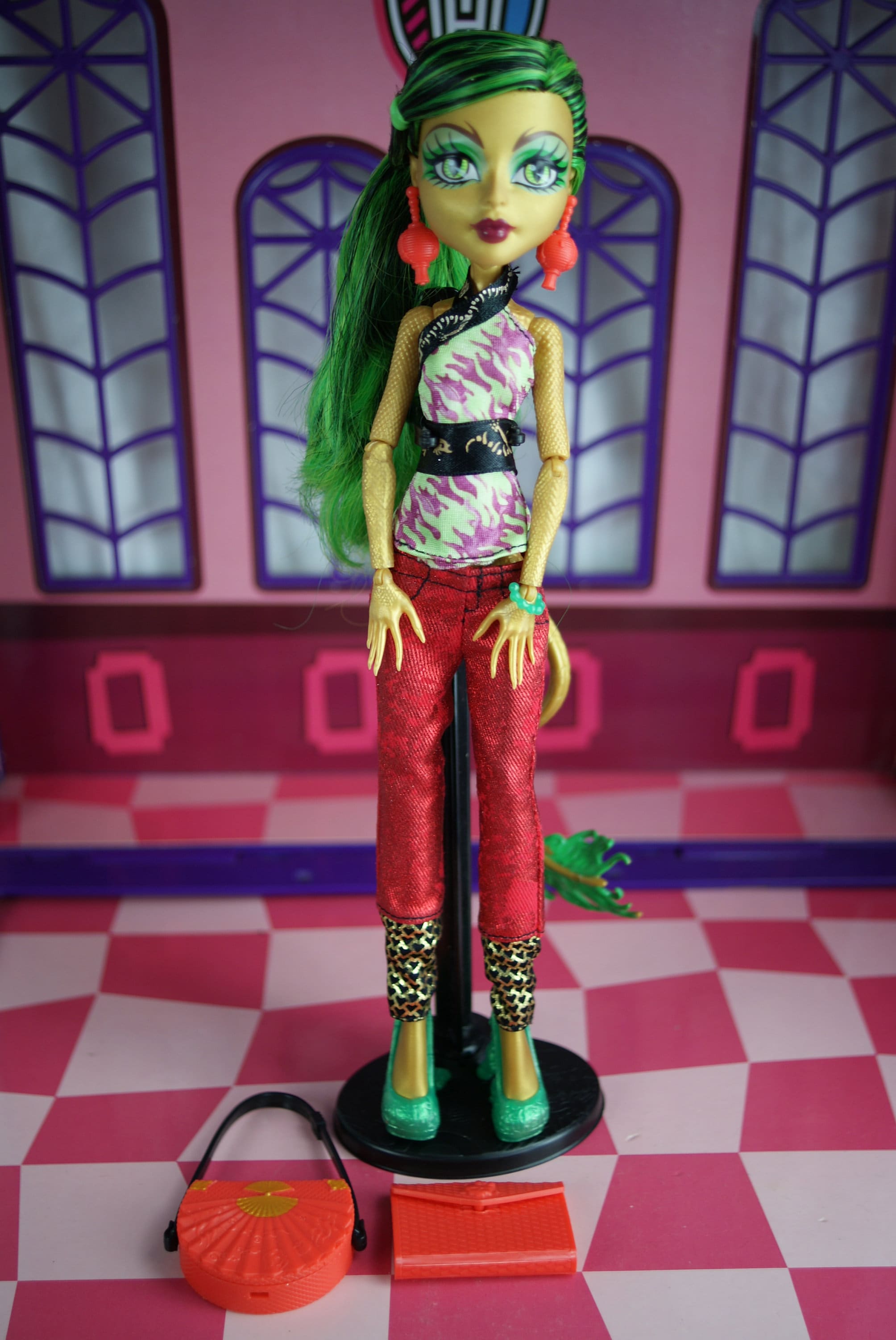 Monster High Jinafire Long New Scaremester Doll Mattel 2013 #6 - Etsy