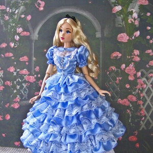 Replica of Limited Edition Disney Dress for doll Alice in