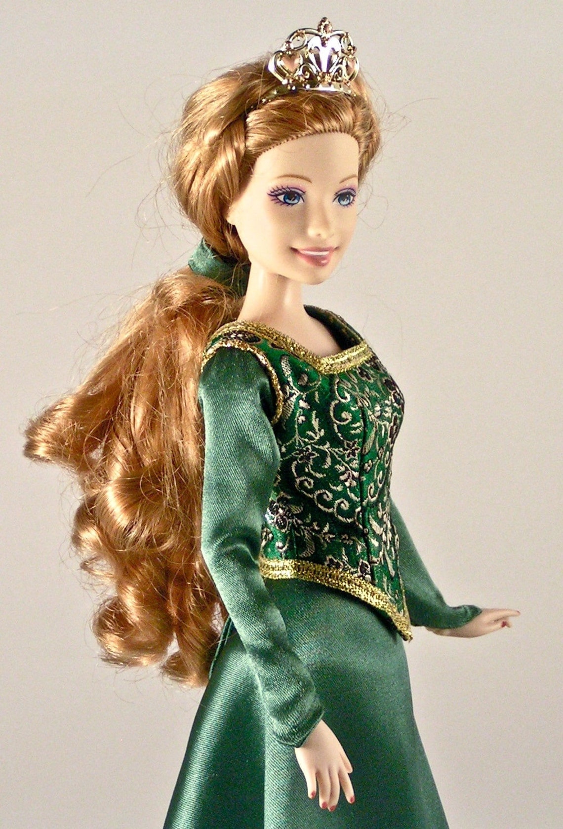 Shrek Fiona Barbie Doll Replica van Fiona Princess Dress for Doll Shrek Movie 2001 | Etsy