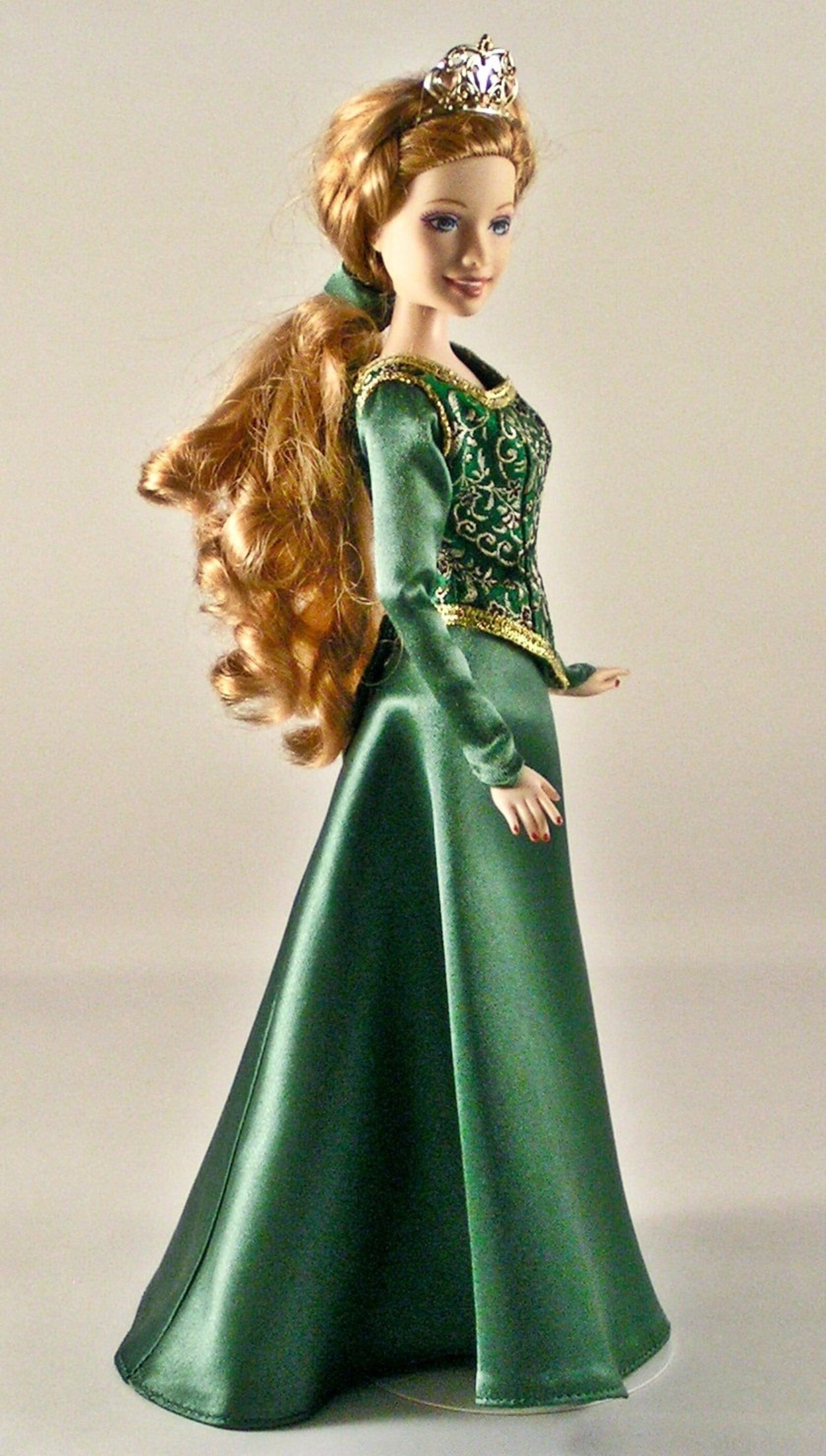 Shrek Fiona Barbie Doll Replica van Fiona Princess Dress for Doll Shrek Movie 2001 | Etsy