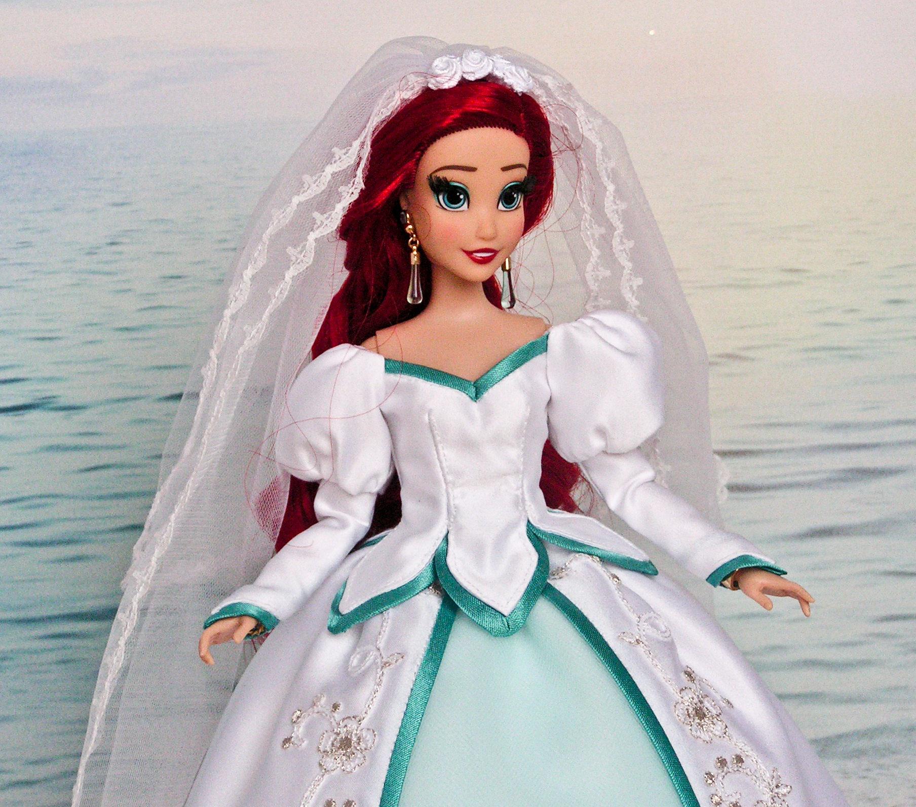 princess ariel wedding dress Dresses Ariel in her wedding dress,
