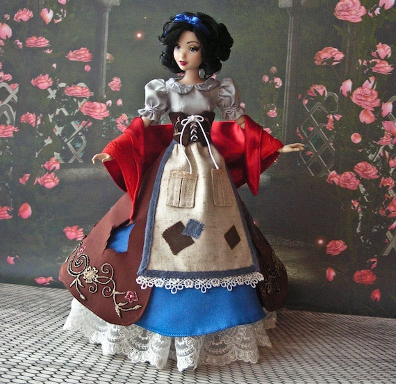 snow white brown dress Girls Fairy Tale Princess Dress, Snow White   Modish Kids Boutique 