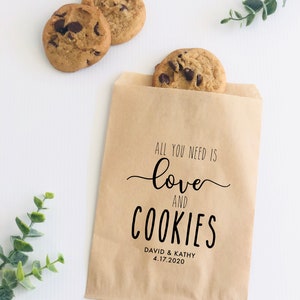 Wedding Favor Bags, Cookie Bags, Cookie Favors, Wedding Treat Bags, Bags for Cookies, Wedding Party Favors, Valentine Favor Bags