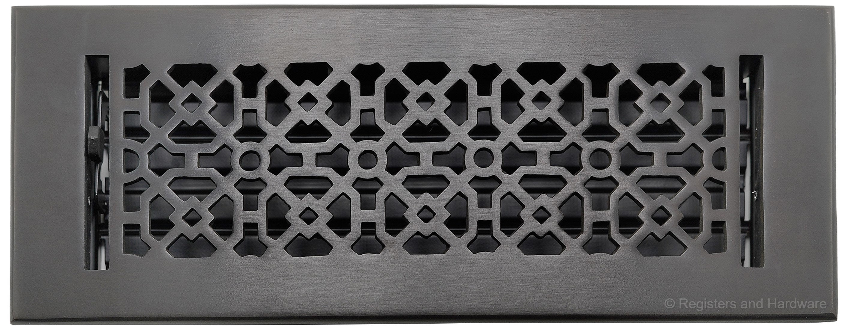 4 x 12 Piso de aluminio fundido sólido pesado / | Etsy