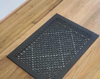 AIR RETURN 14"x20" Duct Opening | Heavy Cast Aluminum Duct Cover (16"x22" Overall) | Powder Coated