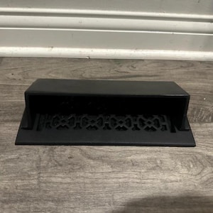 4”x10” METAL AIR DIVERTER / Deflector for Floor Vents in Solid Cast Aluminum | No Plastic Parts